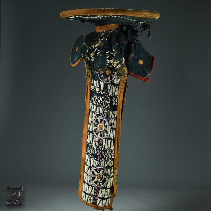 the Bamileke Elephant Mask, a venerable artifact that embodies the pinnacle of social rank and power from the Cameroon grasslands.